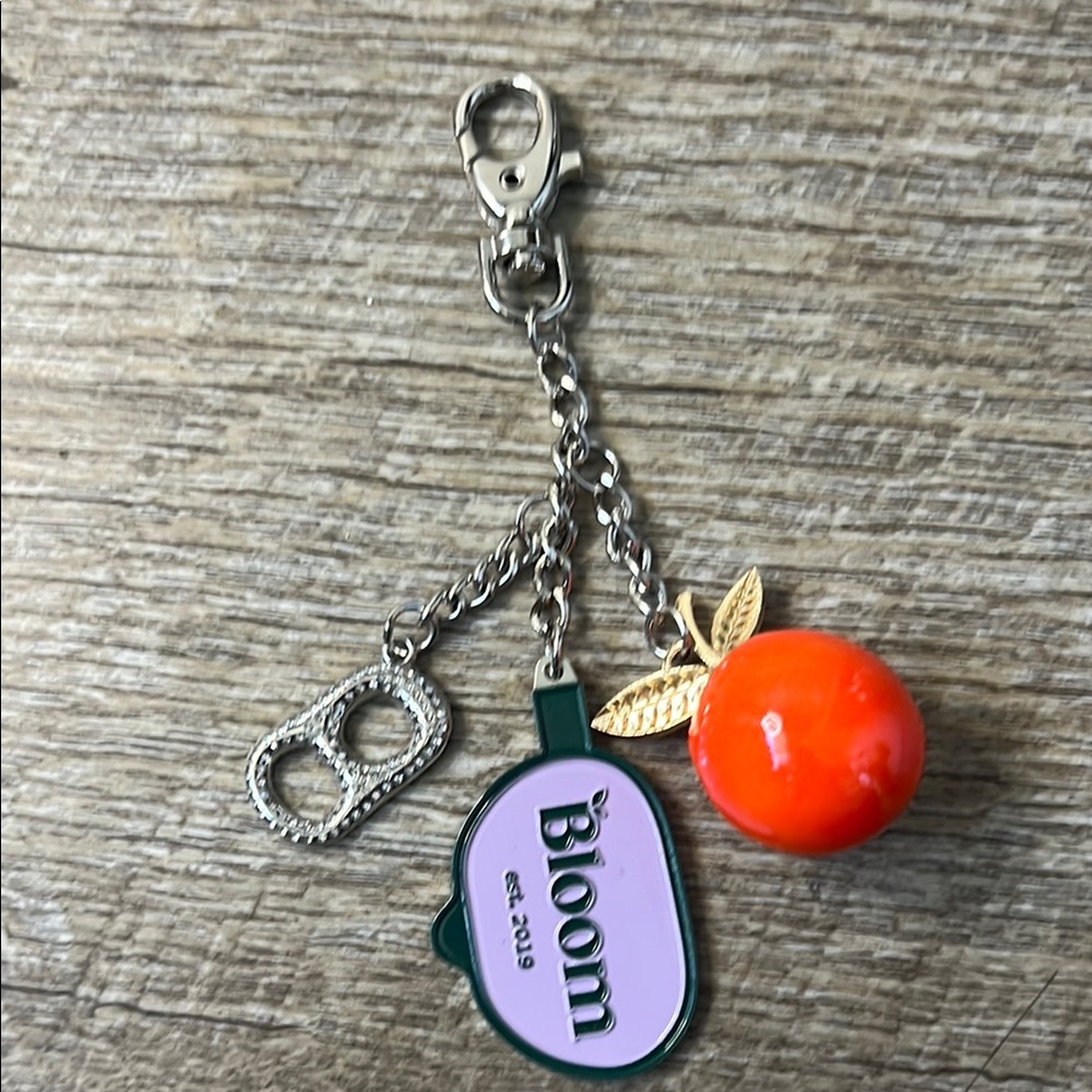 Bloom Orange Key Chain